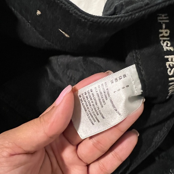 high rise jean shorts - Picture 3 of 3